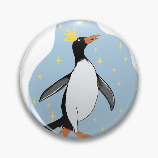 Item preview, King penguin designed and sold by Luaillustration.