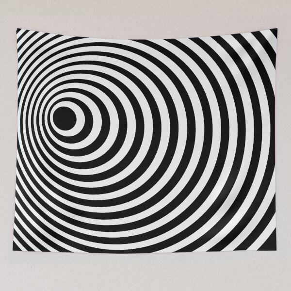 Item preview, Twilight Zone Tunnel (black on white) designed and sold by Rupert Russell.