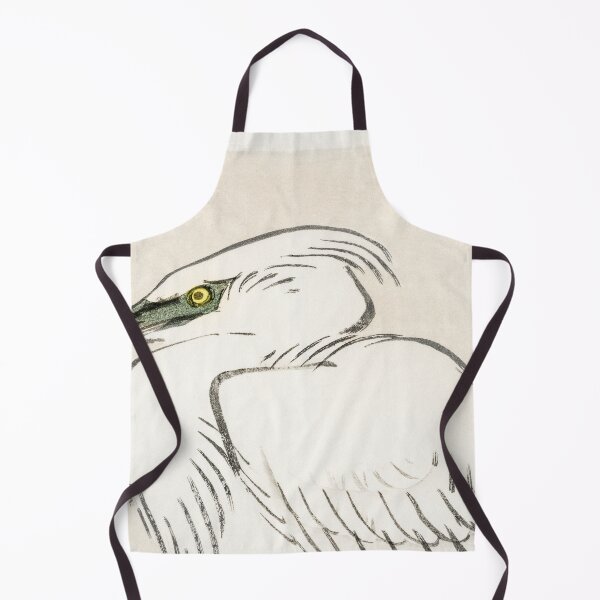 Item preview, Snowy egret by Kōno Bairei designed and sold by SFTStudio.