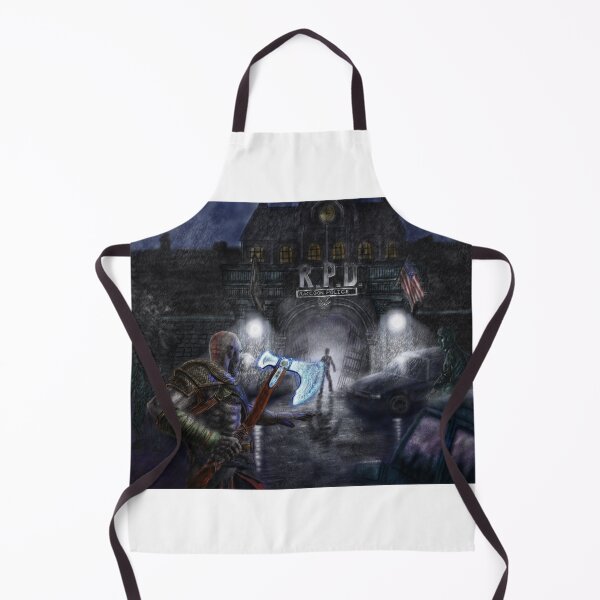 Item preview, Kratos resident evil fan art designed and sold by artdragon88.