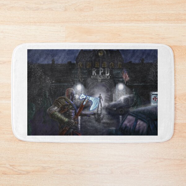 Item preview, Kratos resident evil fan art designed and sold by artdragon88.
