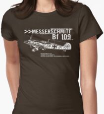 Messerschmitt BF 109 Women's Fitted T-Shirt