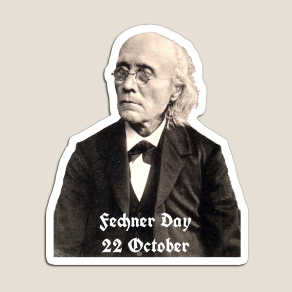Gustav Fechner Day Magnet