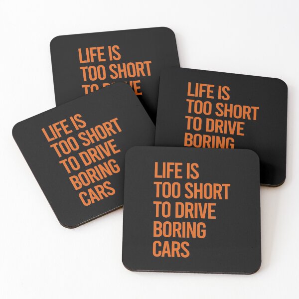 Item preview, Life is too short to drive boring cars designed and sold by FriendsList.
