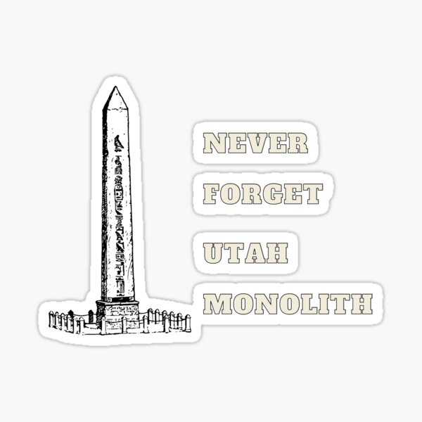 Artikel-Vorschau von Utah Monolith, designt und verkauft von el000.