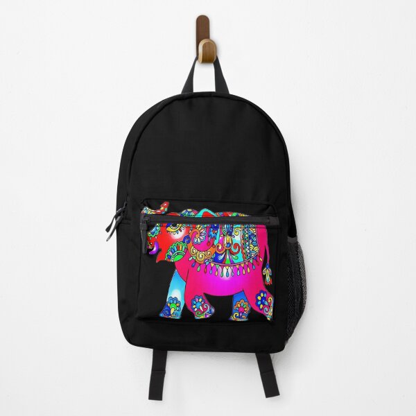 Item preview, Pink Elephant in Flowers designed and sold by RitaMaye.