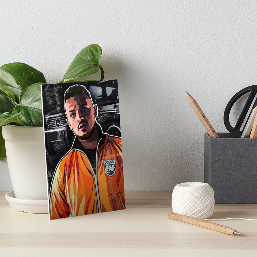 Item preview, Art Board Print designed and sold by rapposter.