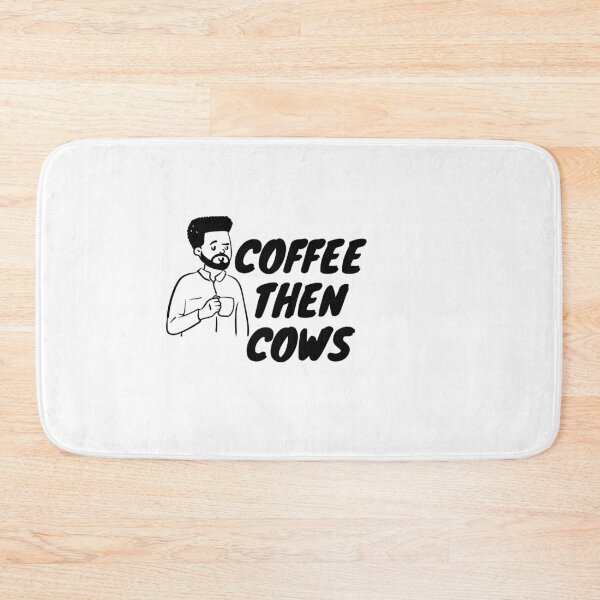 Item preview, coffee then cows designed and sold by leonmarket.