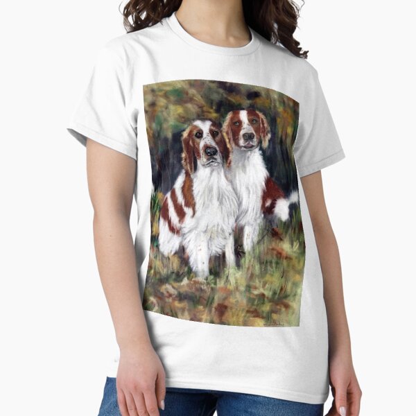 Item preview, Welsh Springer Spaniel Pastel Painting  designed and sold by Karen Harding Art and Illustration .