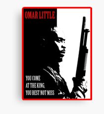 Don't Miss the King Canvas Print