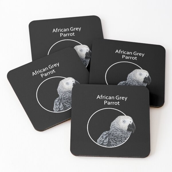 Item preview, African Grey Parrot  designed and sold by ColorfulMystic.