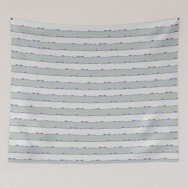 Item preview, I-Spy Hippo! grey stripes designed and sold by Hippopottermiss.