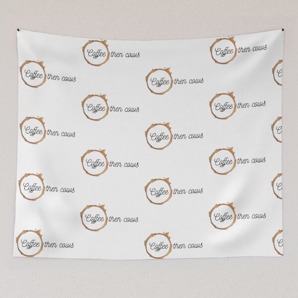 Item preview, coffee then cows designed and sold by leonmarket.