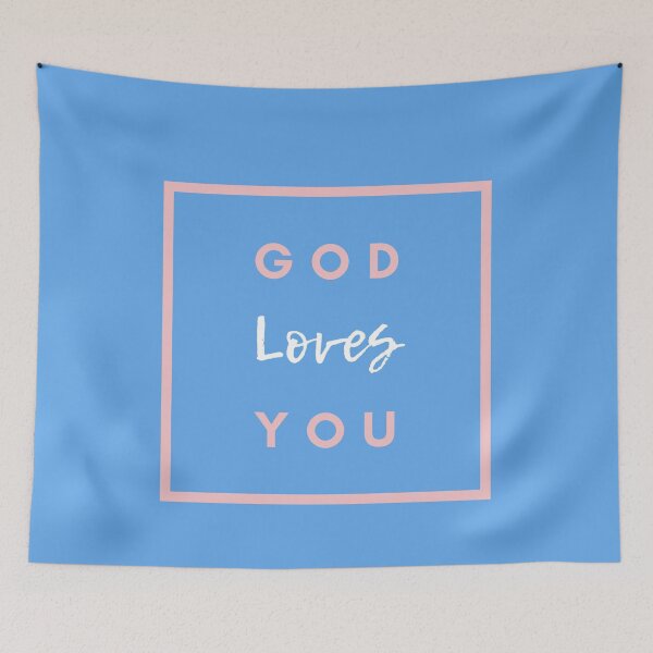 Item preview, God Loves You designed and sold by Calebchc.