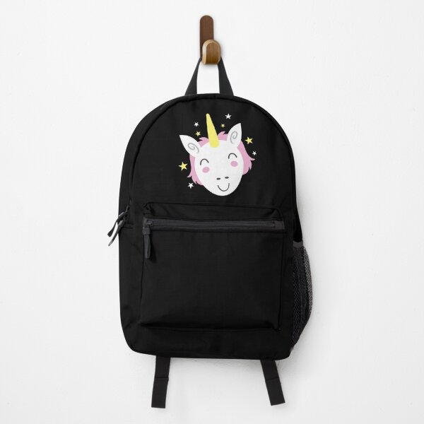 Item preview, Smiley white unicorn designed and sold by jazzydevil.
