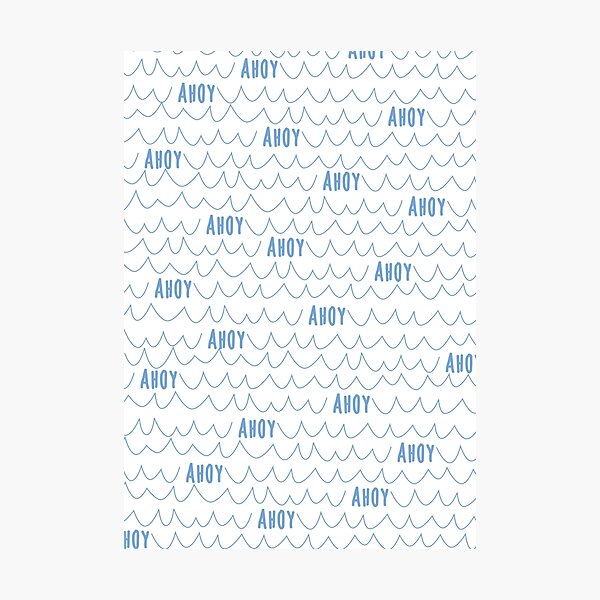 Aperçu de l'œuvre Motif Ahoy créée et vendue par Caretta.