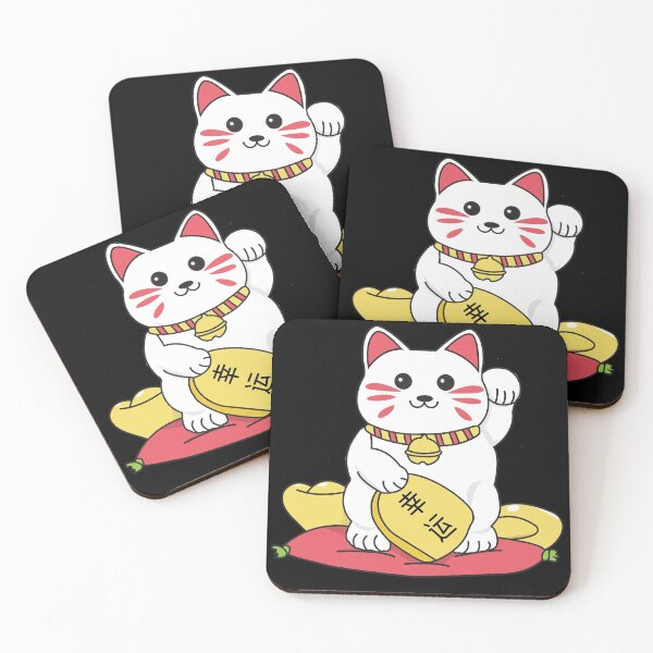 Item preview, Kawaii Maneki Neko designed and sold by YueHeng Creates ⭐⭐⭐⭐⭐.