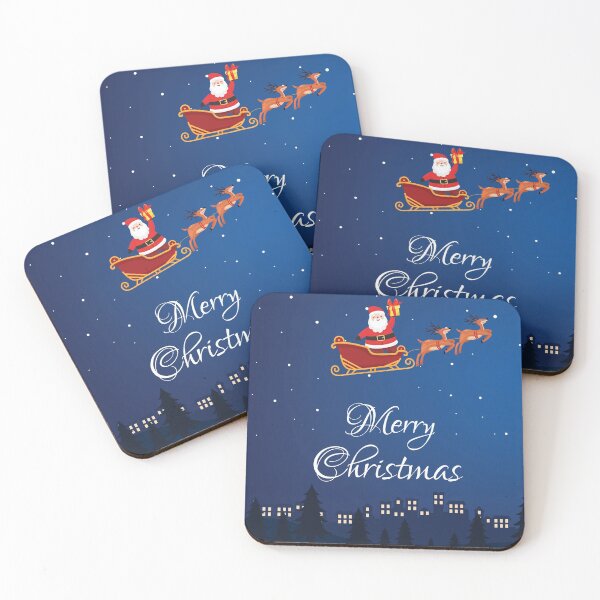 Item preview, Moon Light Merry Christmas Santa Claus designed and sold by GlamOvira.
