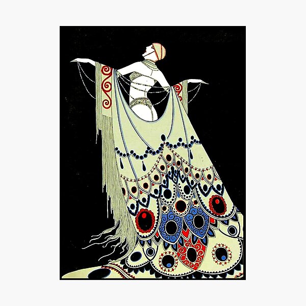 Item preview,  FLAPPER : Vintage 1929 Art Deco Beautiful Print designed and sold by posterbobs.