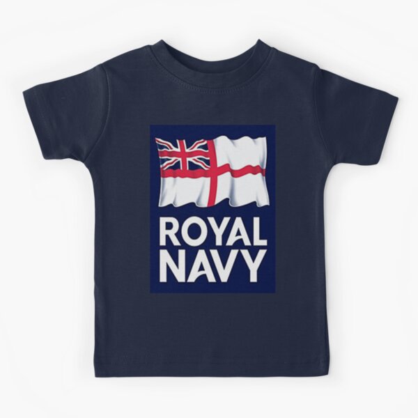 Royal Navy Kids T-Shirt for Sale by skanner30