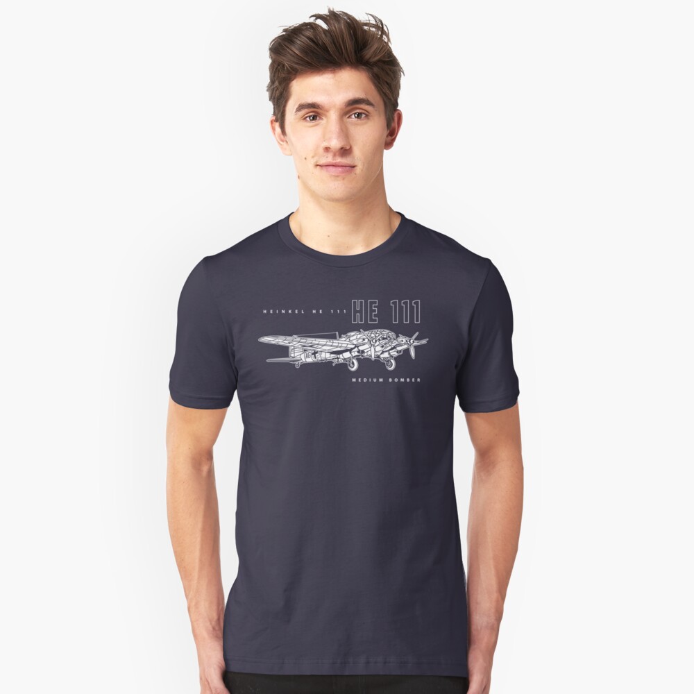 Heinkel HE 111 Bomber Slim Fit T-Shirt