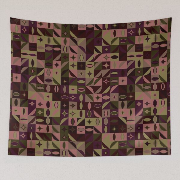 Item preview, Abstract-Mosaic-Pattern designed and sold by 2411.