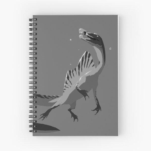 Item preview, Grayscale Spinosaurus designed and sold by thehatshop.
