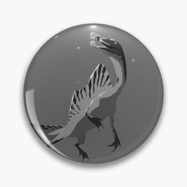 Item preview, Grayscale Spinosaurus designed and sold by thehatshop.