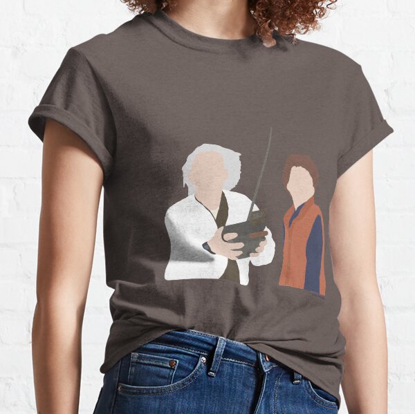 Back to the Future Illustration Classic T-Shirt
