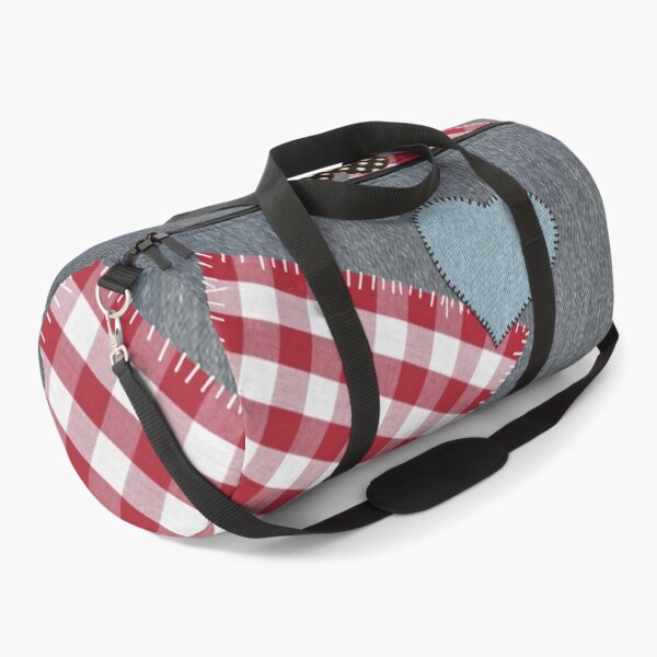 Item preview, Denim Lovin' Hillbilly Patriotic Patchwork Hearts designed and sold by Tree45.