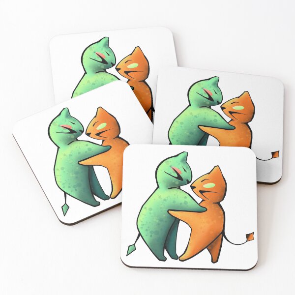 Item preview, Сats hugging designed and sold by julie-karma.