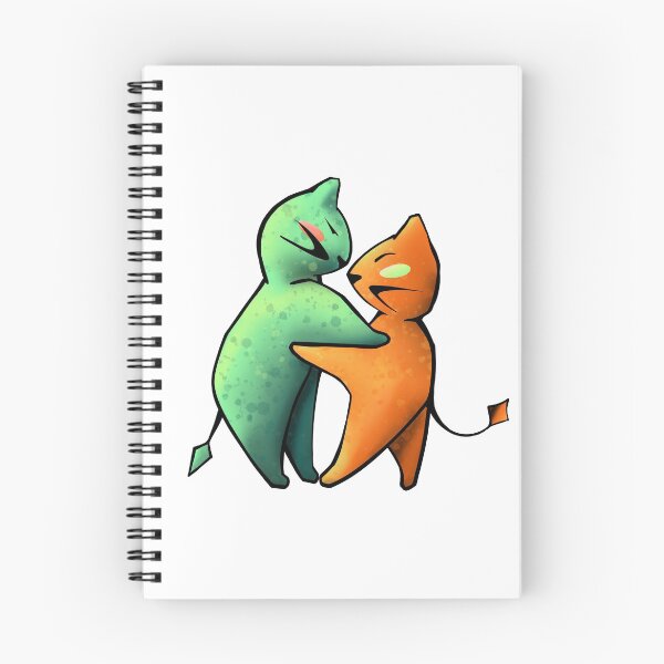 Item preview, Сats hugging designed and sold by julie-karma.