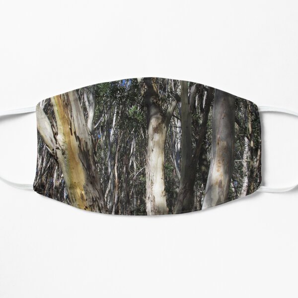A Group Of Eucalypt Trees Flat Mask