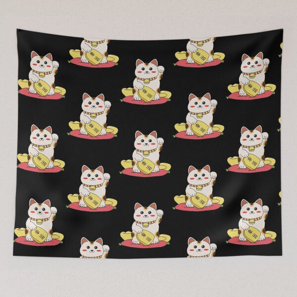 Item preview, Kawaii Maneki Neko designed and sold by YueHeng Creates ⭐⭐⭐⭐⭐.