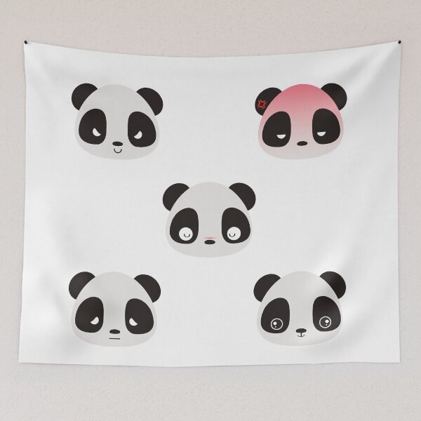 Item preview, Kawaii Panda Bears Pack 2 designed and sold by miTeless seDign.