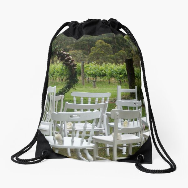 Winery Wedding - Adelaide wedding venue, Vineyard wedding Adelaide, Winery wedding SA Drawstring Bag