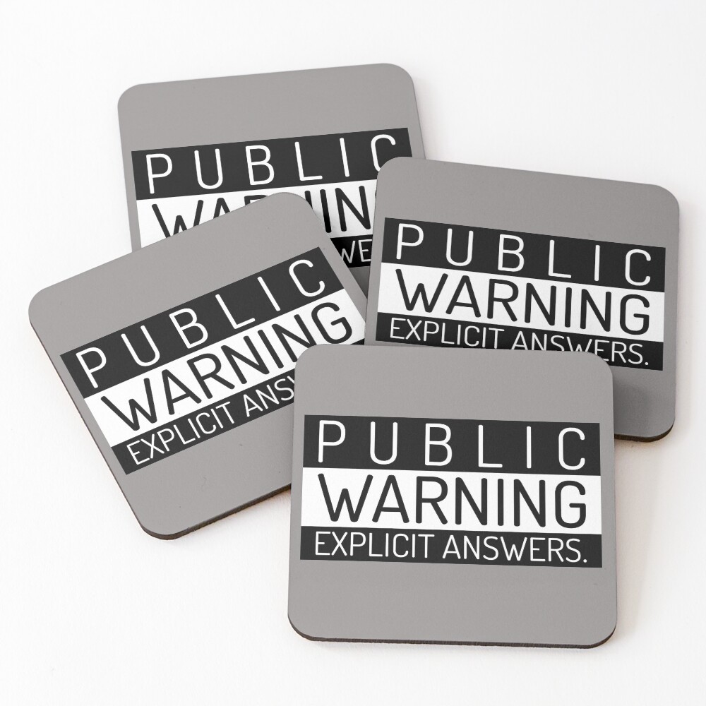 Item preview, Coasters (Set of 4) designed and sold by Boarderstud.