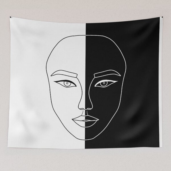 Item preview, YingYang Face designed and sold by GaiaByMila.