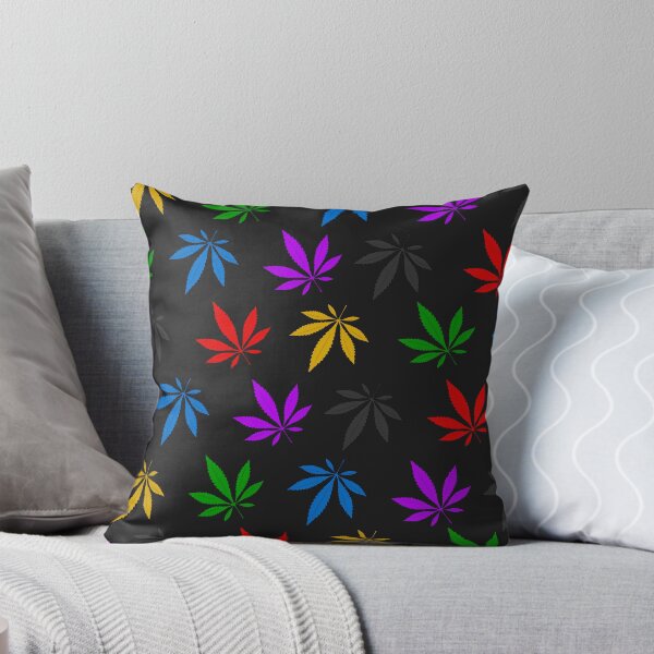 Item preview, marijuana leaves - black  designed and sold by ZiphGames.