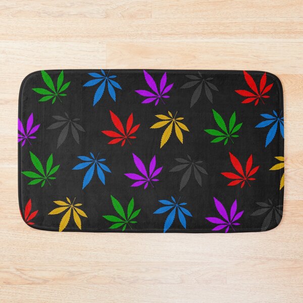 Item preview, marijuana leaves - black  designed and sold by ZiphGames.