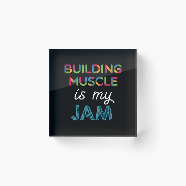 Artikelvorschau, Building Muscle ist meine Marmelade. Komisch Building Muscle Design entworfen und verkauft von Custom365.