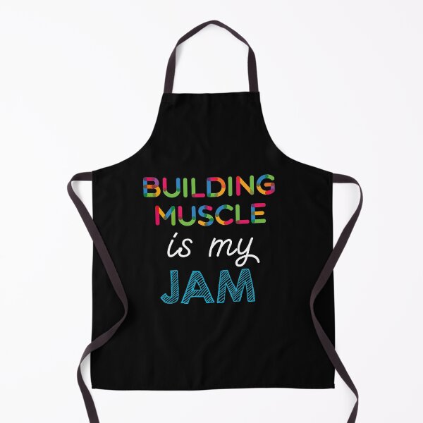 Item preview, Building Muscle is my Jam. Funny Building Muscle Design designed and sold by Custom365.