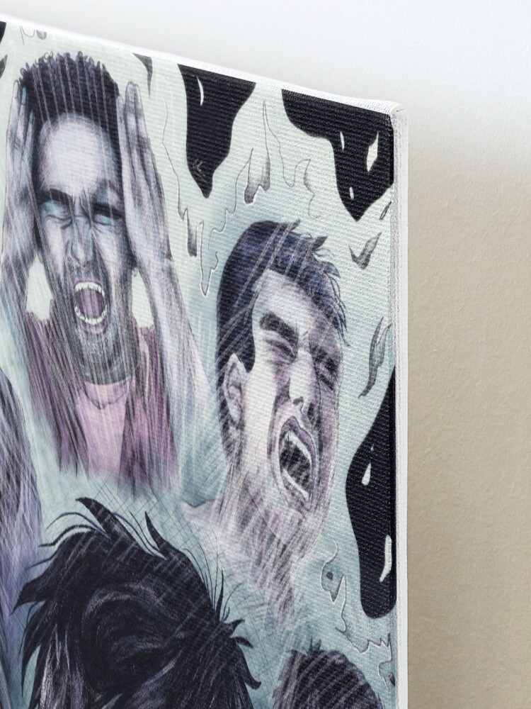 Alternate view of wrath. Mounted Print