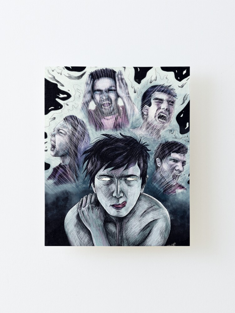 Alternate view of wrath. Mounted Print