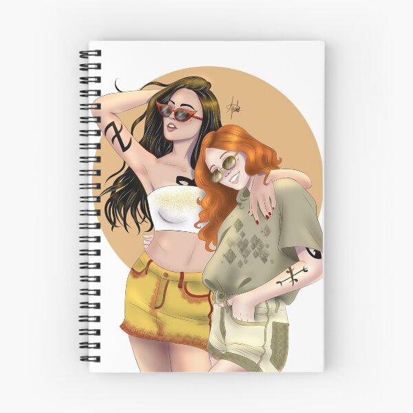 Artikelvorschau, Izzy Lightwood und Clary Fairchild - TMI entworfen und verkauft von juliacarstairss.