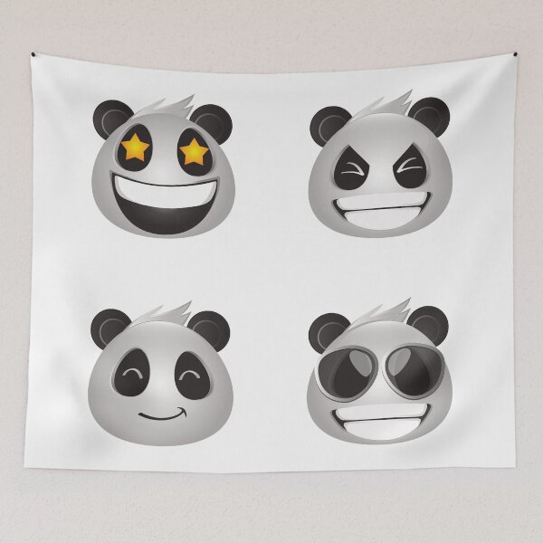 Item preview, Kawaii Panda Bears Pack 3 designed and sold by miTeless seDign.