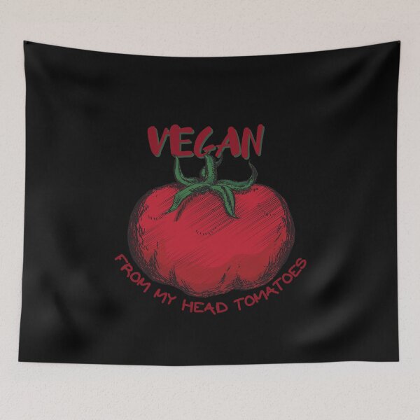 Item preview, Vegan From My Head Tomatoes, Great gift for Vegetable Lovers!  designed and sold by AmazingEcraft.