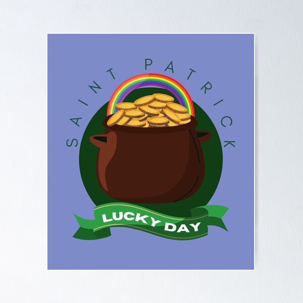 Item preview, Lucky Day Saint Patrick designed and sold by Checivinicius.