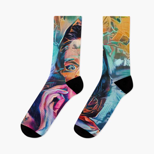 Item preview, Colorful Female Portrait Graffiti designed and sold by Canavas.