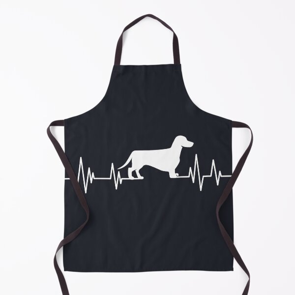 Item preview, Dachshund Heartbeat wiener dog Heartbeat Silhouette badger dog designed and sold by ELmezz.